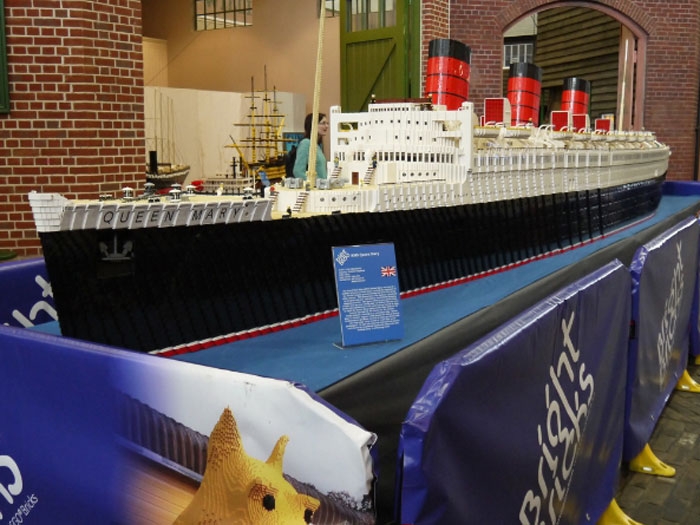 underkjole Prestige Ulv i fåretøj World's largest Lego ship goes on display - Marine Log