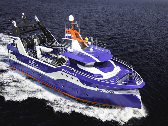 Damen wins order for twin rig fishing trawler - Marine Log