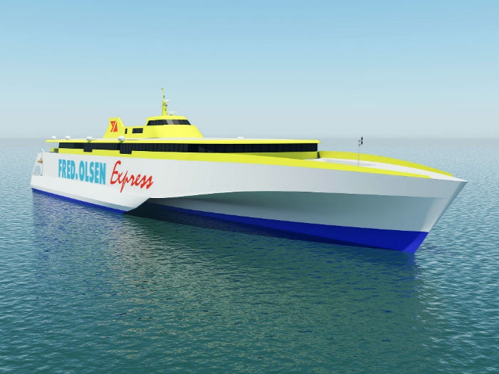 Mtus For New Fred Olsen High Speed Trimaran Ferries Marine Log