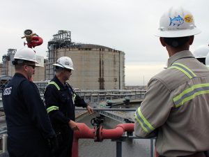 USCG inspects Cameron LNG facility