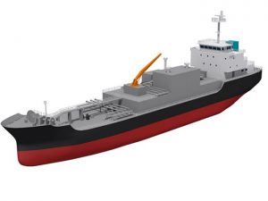 LNG bunkering vessel