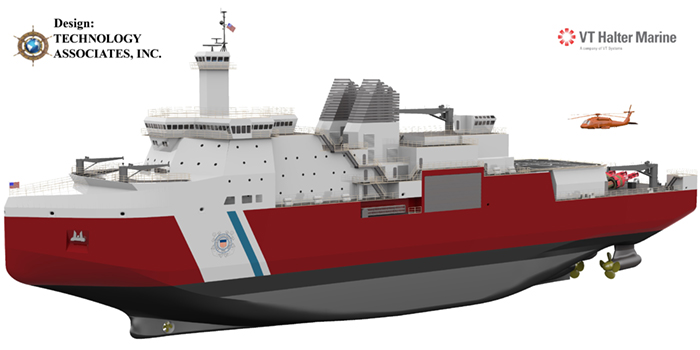 VT Halter launches even more information of winning Polar Security Cutter layout