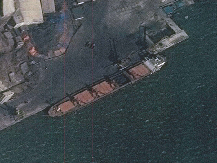 United state takes sanctions-busting North Korean bulker