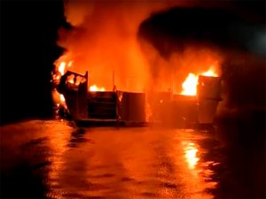 Conception dive boat fire