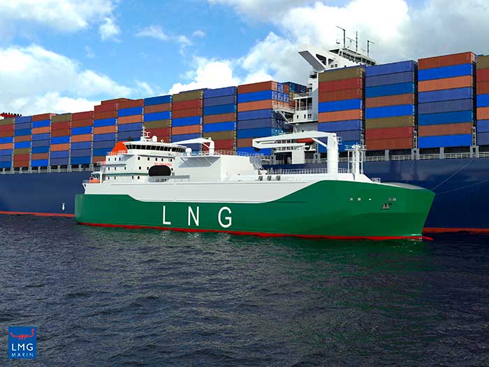 Gas Entec wins freight dealing with EPC agreement for Asia's biggest LNG bunkering vessel image description