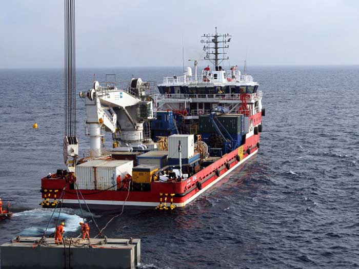 Italian- possessed OSV struck by pirate strike in southerly GoM image description