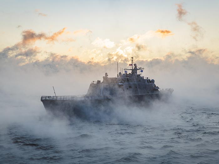 FMD engine equipped LCS