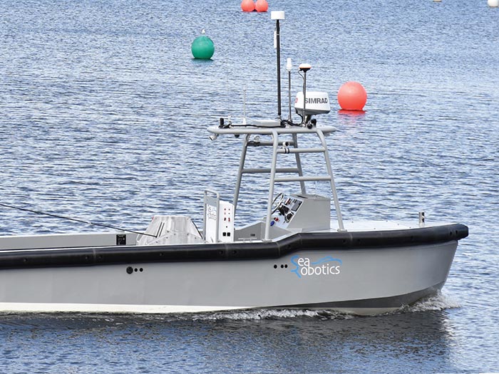 SeaRobotic choices Torqeedo for self-governing surface area vessel propulsion image description