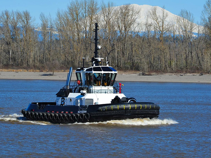 Crowley bareboat charters in newbuild tractor pull image description