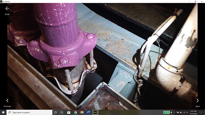 Handheld 3D scanning made use of in yank engine install adjustment task Handheld 3D scanning made use of in yank engine install adjustment task