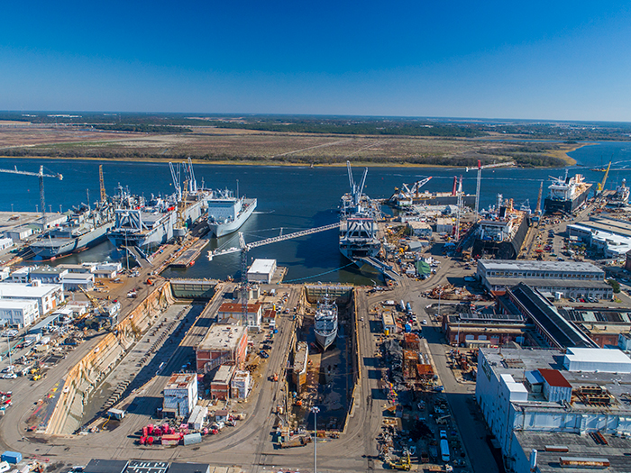 Detyens Shipyards granted USNS McClean agreement image description