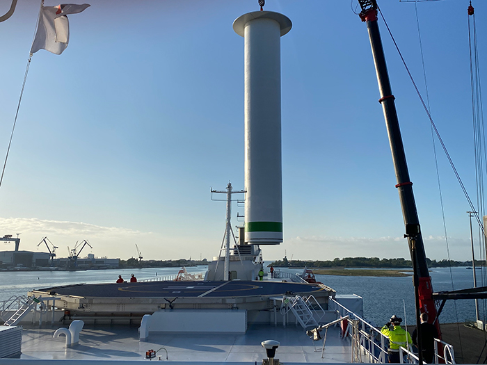 Scandlines develops blades sail running experience