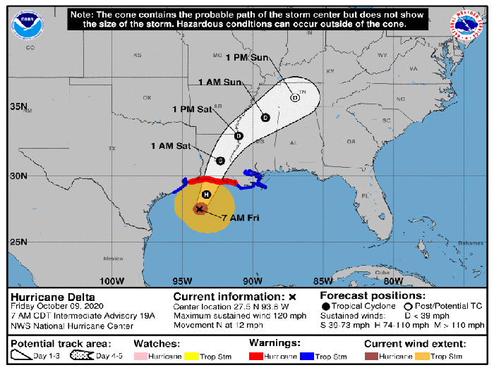 Gulf Coast readies for Hurricane Delta - Marine Log