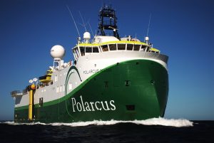 Green seismic ship Polarcus