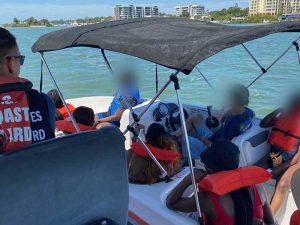 USCG stops illegal charter