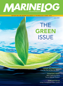 June issue of Marine Log magazine