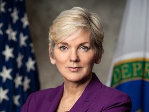 Jennifer Granholm, U.S. Secretary of Energy.