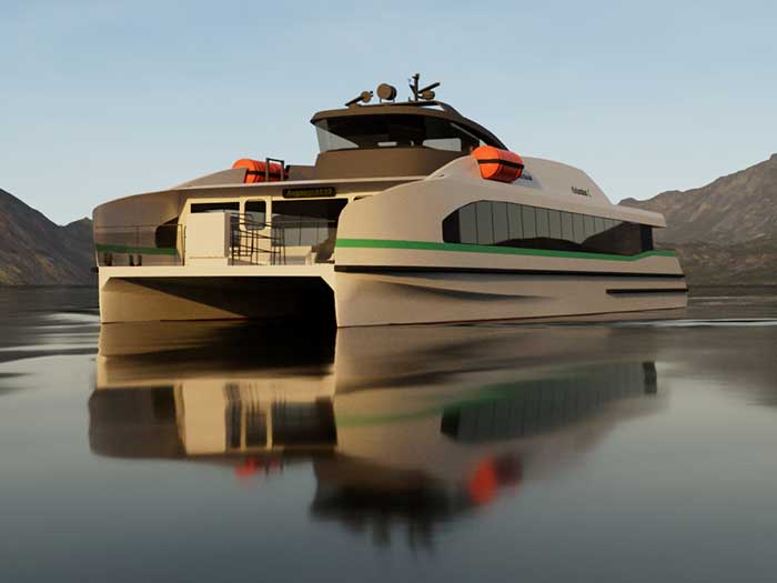 Artist’s rendering of the Medstraum ferry