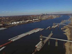 Terminal operated by Bruce Oakley, Inc. expands the existing capacity within the St. Louis region’s port system with the ability to handle at least 1,000 more truckloads of grain daily.