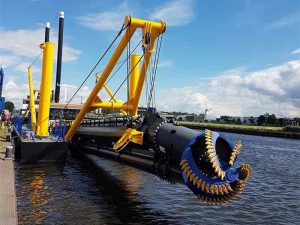 Cutter suction dredge