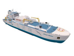 ballast-water-free ship