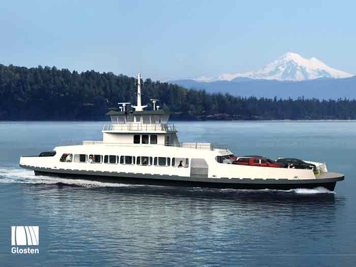 Rendering of the new ferry for Skagit County