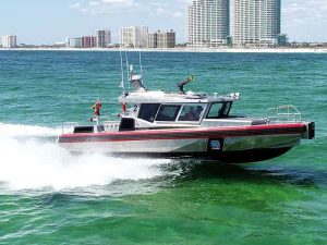 New Metal Shark fireboat