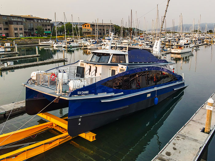 Zero-emission vessel is launched