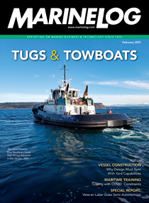 February 2021 Marine Log magazine