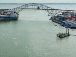 Cargo docks at Port of Corpus Christi