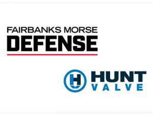 Fairbanks Morse Defense and Hunt Valve logos