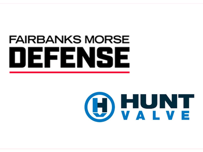 Fairbanks Morse Defense and Hunt Valve logos