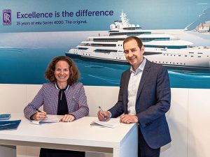 Rolls-Royce and Sea Machomes signed agreement at Monaco Yacht Show