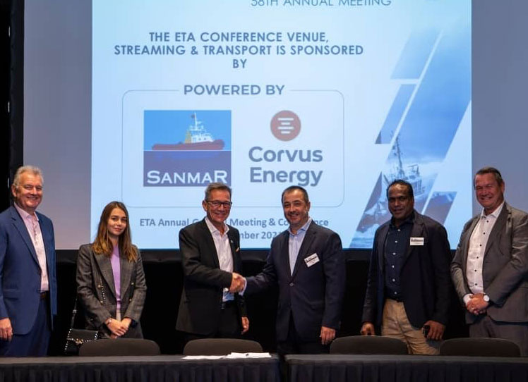 Sanmar-Corvus signing ceremony