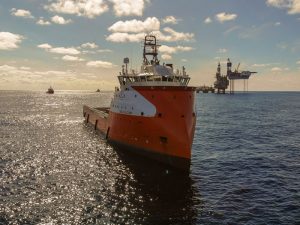 Solstad offshore service vessel