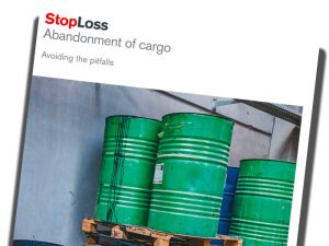Cover of Abandonment of Cargo publication