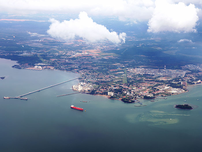 Malaysian port scene