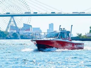 hydrogen fueled test boat