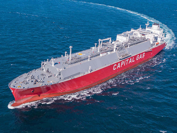 LNG carrier will be fitted with shaft generators