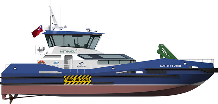 Profile of methanol-fueled CTV