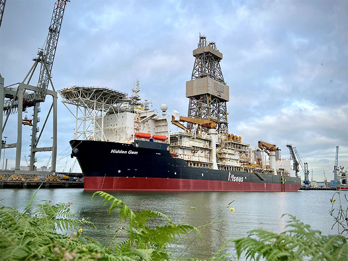 Hidden Gem is former Petrobras drillship