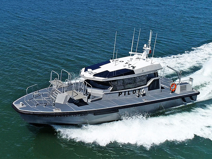 The new vessel is the latest result of Metal Shark’s ongoing expansion into the pilot boat market,