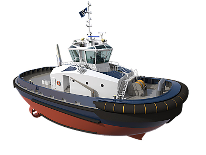 hybrid tugboat
