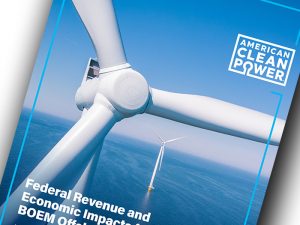 Cover of report on offshore wind