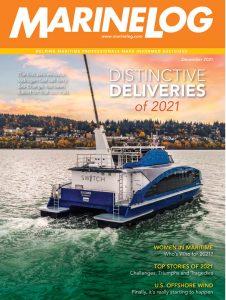 December 2021 Marine Log magazine