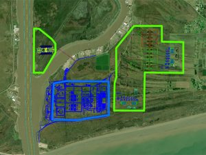 Plan of LNG facility