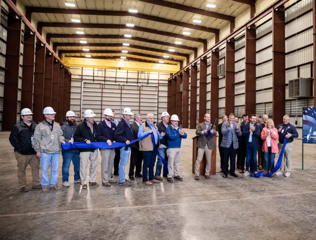 Opening ceremony for new Eastern Shipbuilding facility