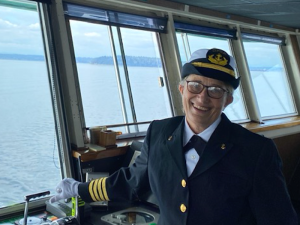 Capt. Marsha Morse with Washington State Ferries