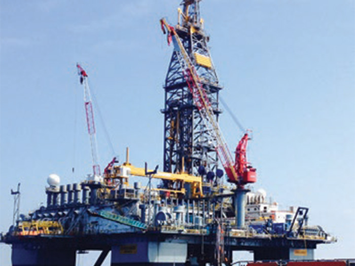 Valaris offshore rig