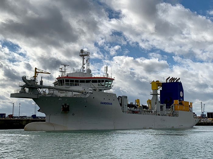 Jan De Nul dredge tested new Chevron lubricant